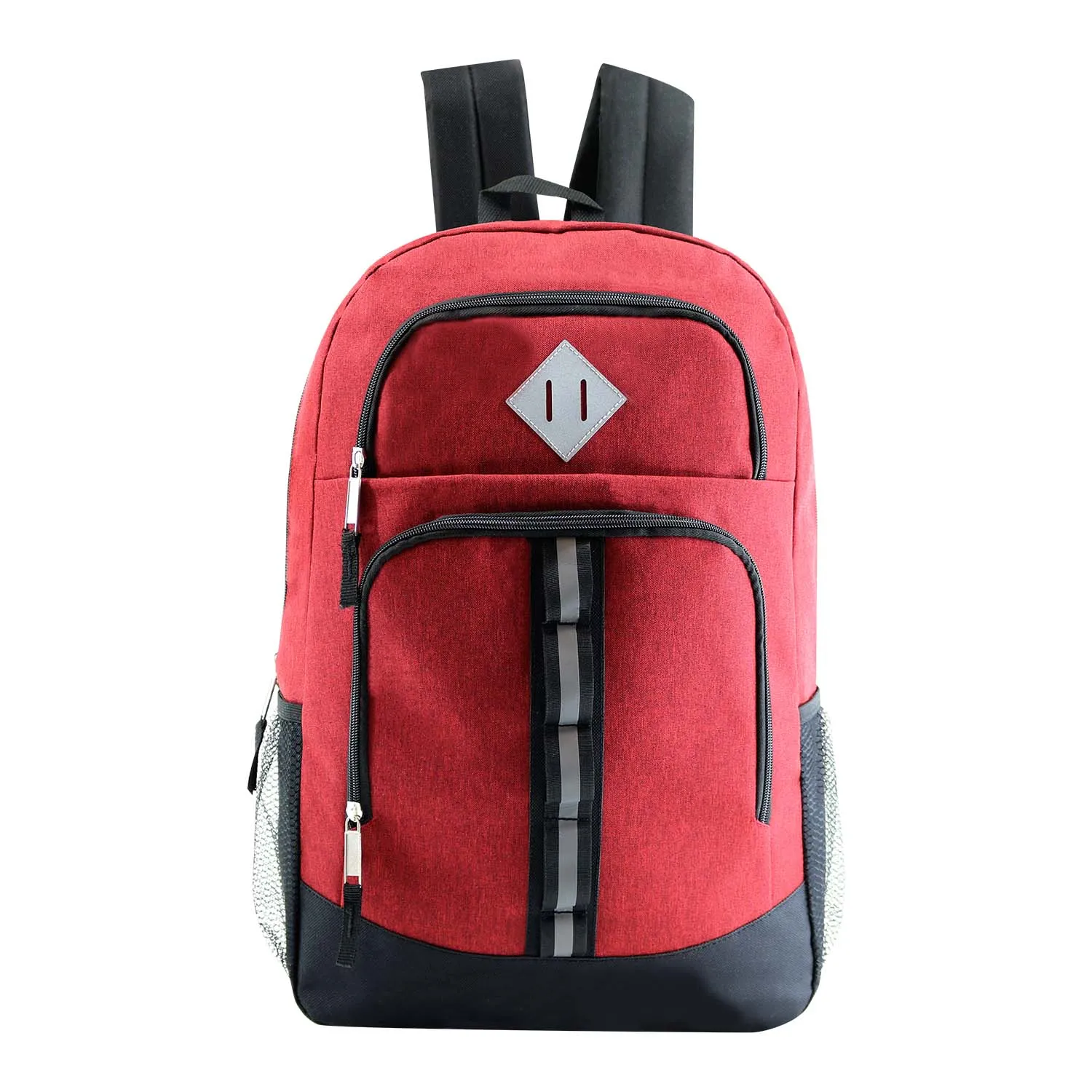 18" Deluxe Wholesale Backpack in 6 Colors - Bulk Case of 24