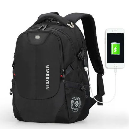 Backpack with Multiple Compartments USB Charging Port 15inch Laptop Backpacks