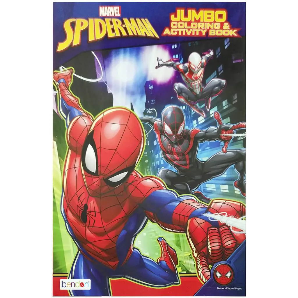 Bazic Coloring Book Spiderman