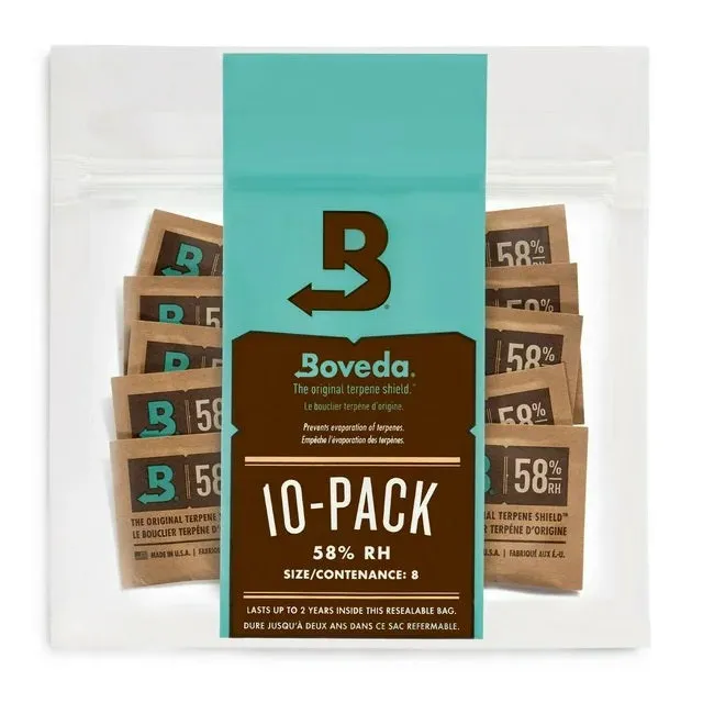 Boveda 2-Way Humidity 58% (10/Pack)