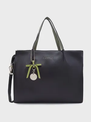 Caprese Tiera Satchel Large Black