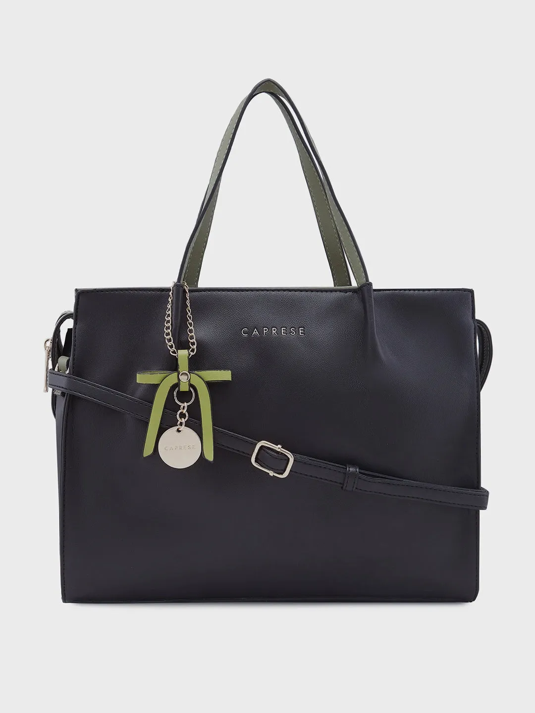 Caprese Tiera Satchel Large Black