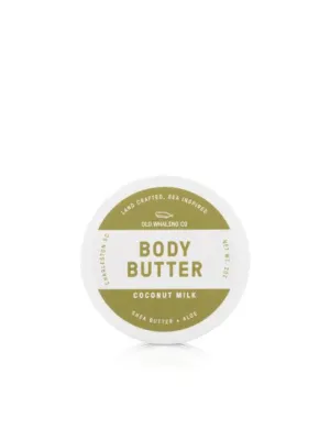 Coconut Milk Mini Body Butter by Old Whaling