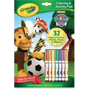 Crayola Paw Patrol Coloring & Activity Pad