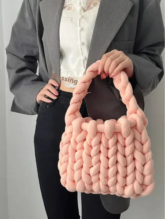 Diy Hand Woven Bag