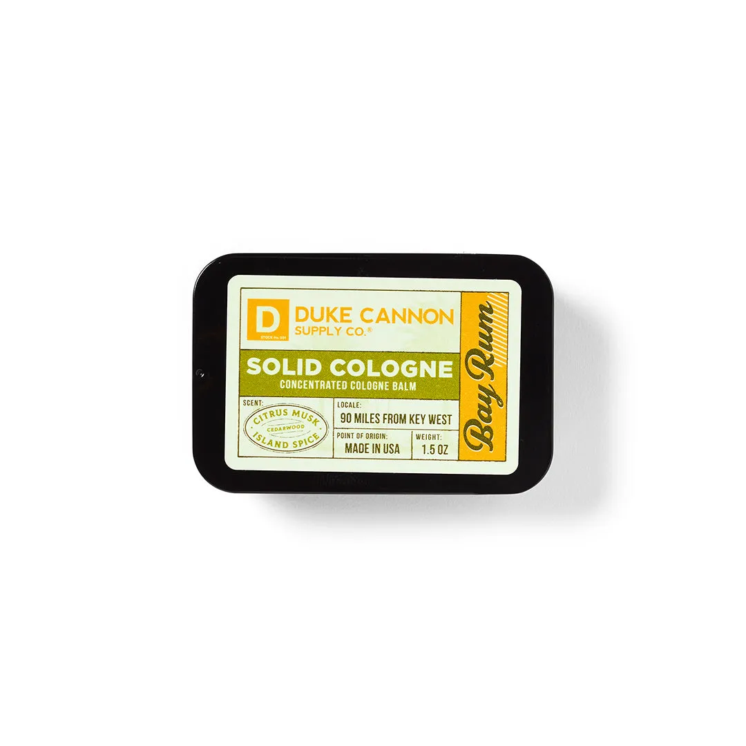 Duke Cannon Bay Rum Solid Cologne