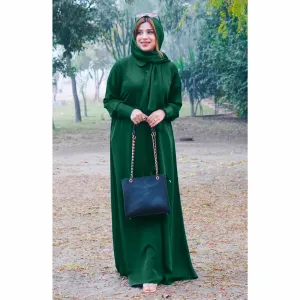 Elegant Maxi Abaya (green)