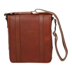 Felda Firenze Tablet Cognac Messenger Bag