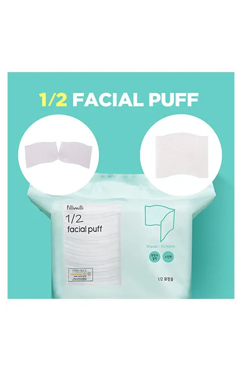 Fillimilli 1/2 Facial Puff 320 Pieces