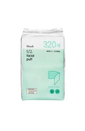 Fillimilli 1/2 Facial Puff 320 Pieces