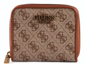 Guess Aviana Small Zip Around In Lattee For Women