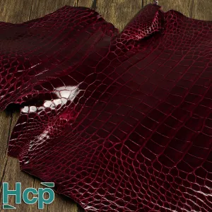 HCP GLAZED ALLIGATOR - ROUGE 1C04