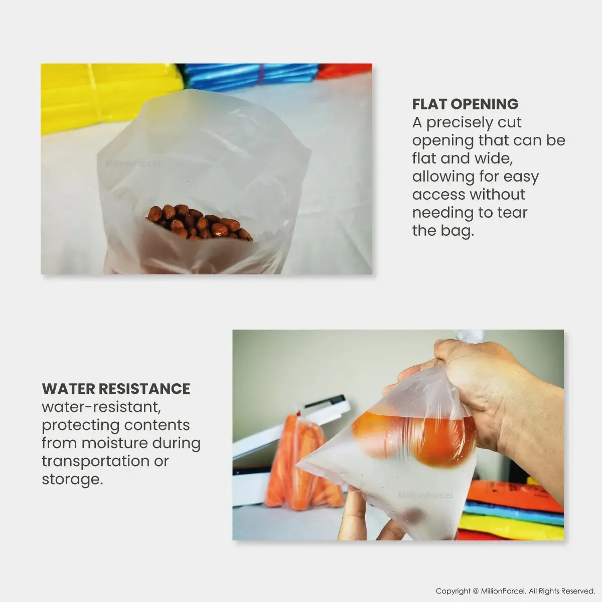 HDPE Thin Pack | Food Storage Bag