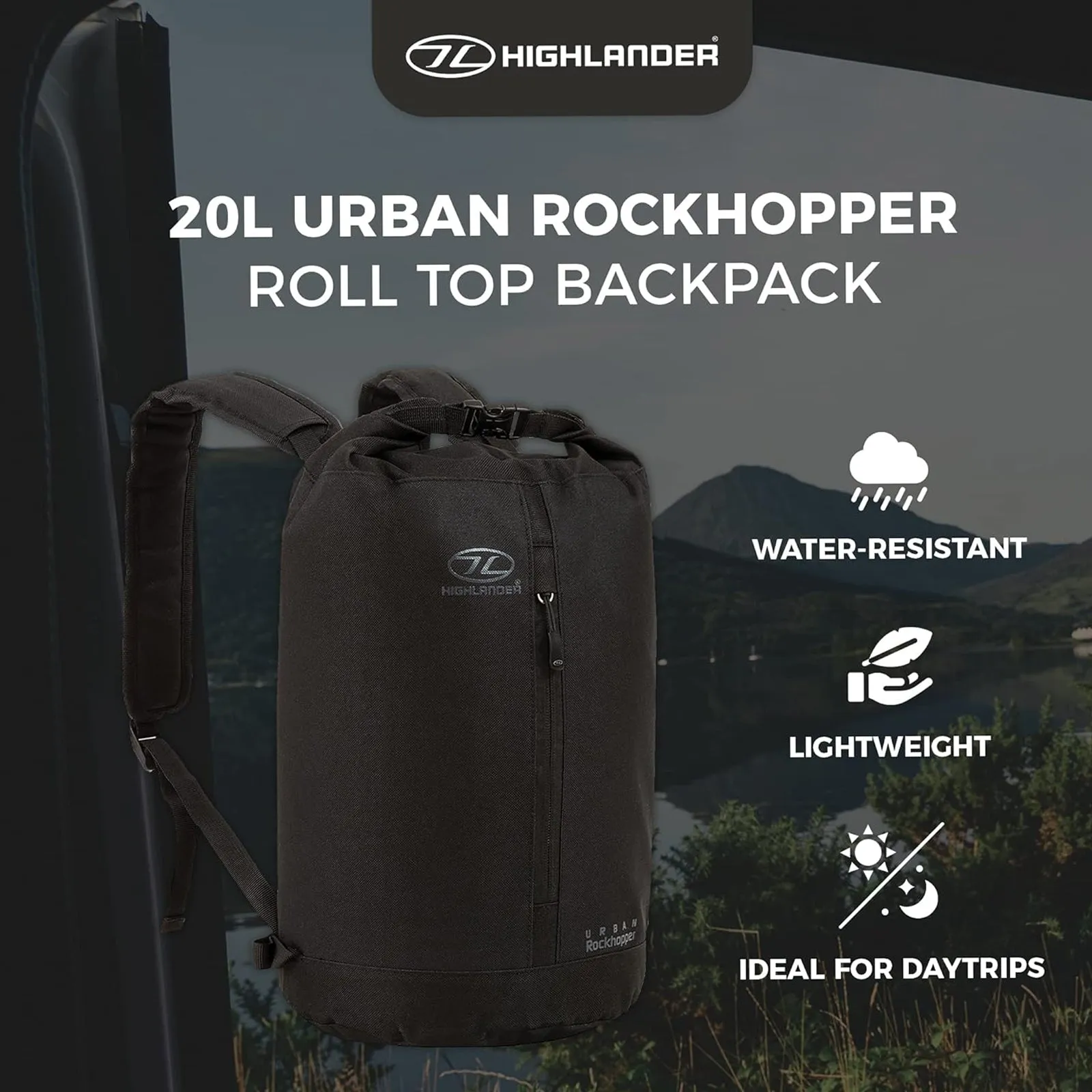 Highlander Urban Rockhopper Daysack 20L