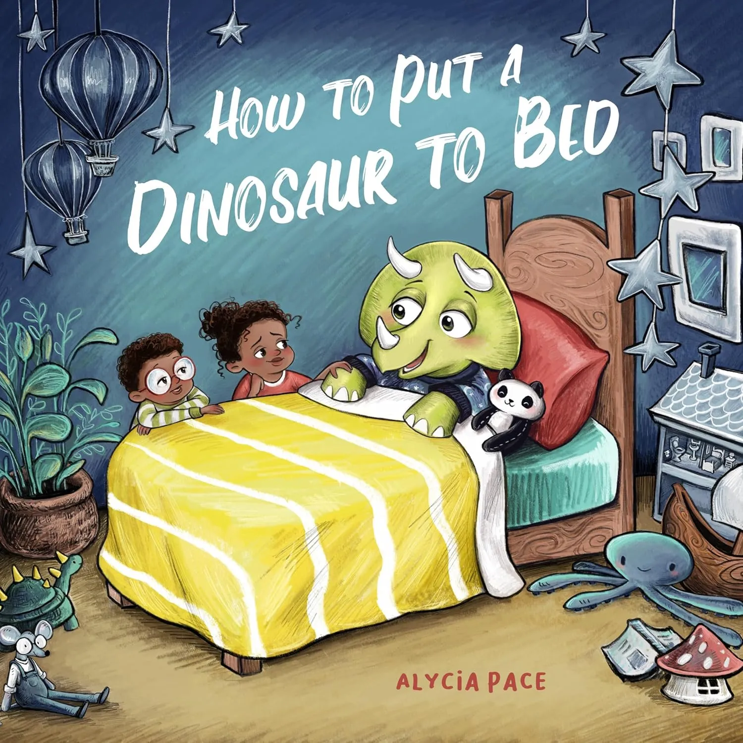 How to Put a Dinosaur to Bed Board Book (Teach Your Dino)