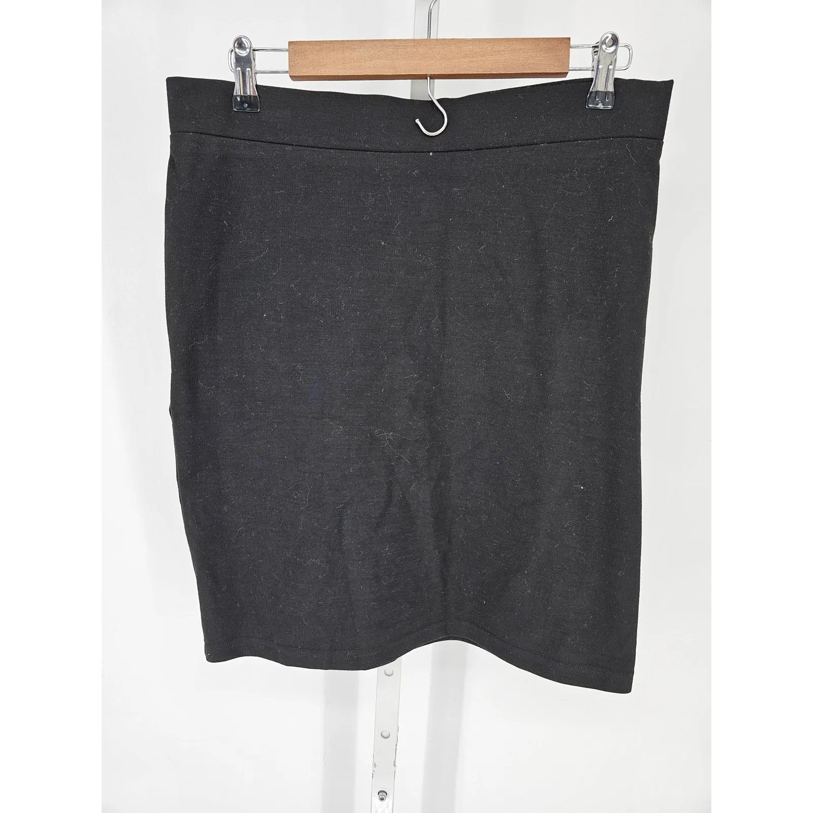 J Jill Womens Sz S Classic Pencil Skirt Black Career