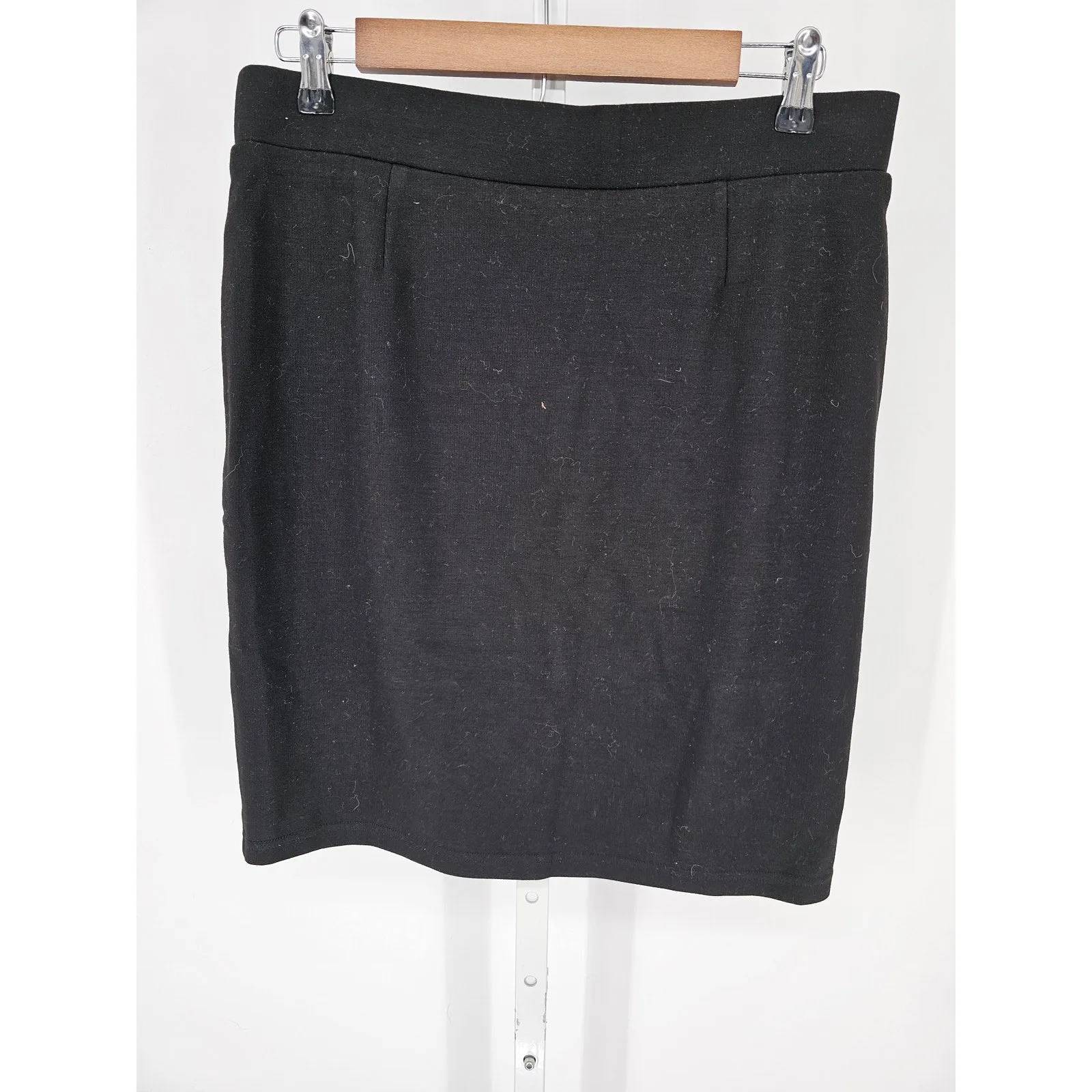 J Jill Womens Sz S Classic Pencil Skirt Black Career