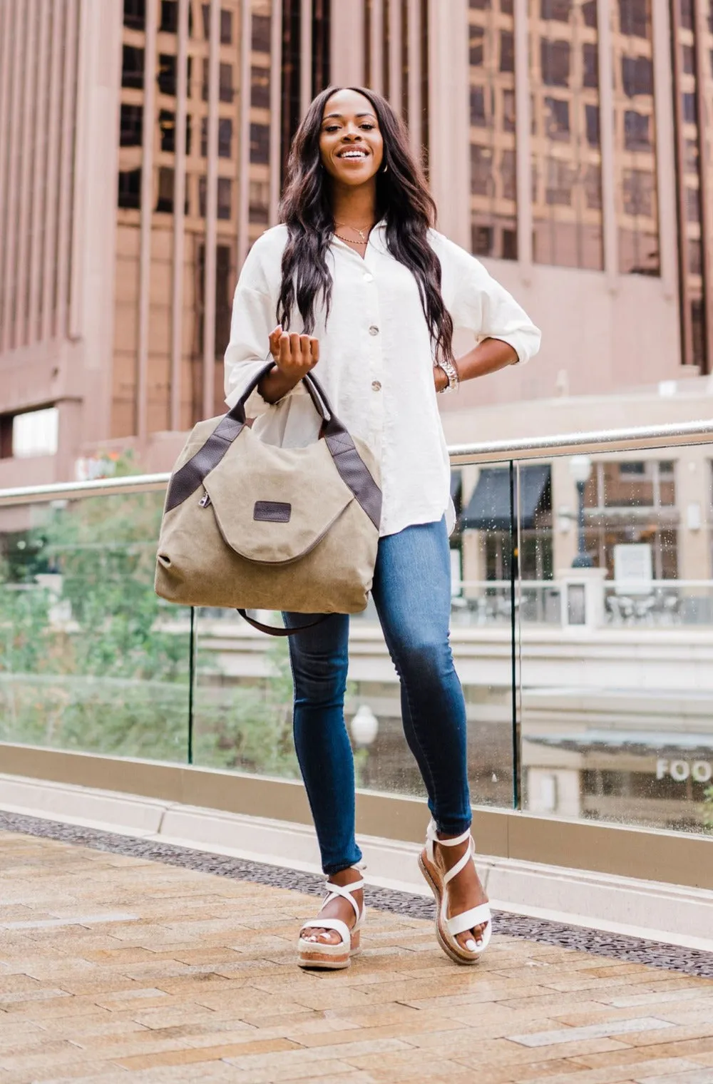 Kinsley Canvas Bag - Final Sale