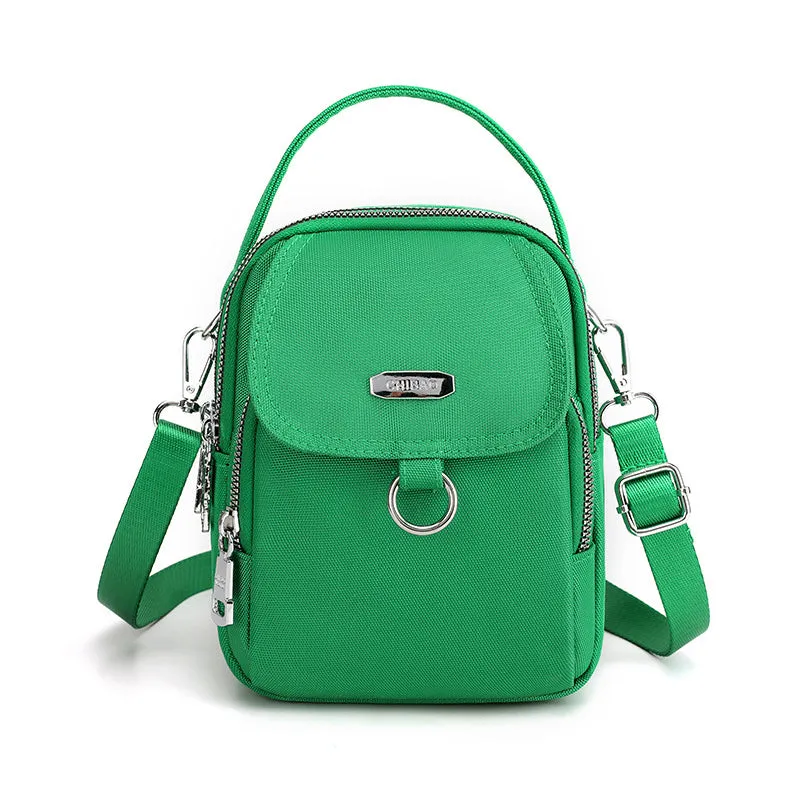 Lightweight Waterproof Multi-Pocket Crossbody Bag