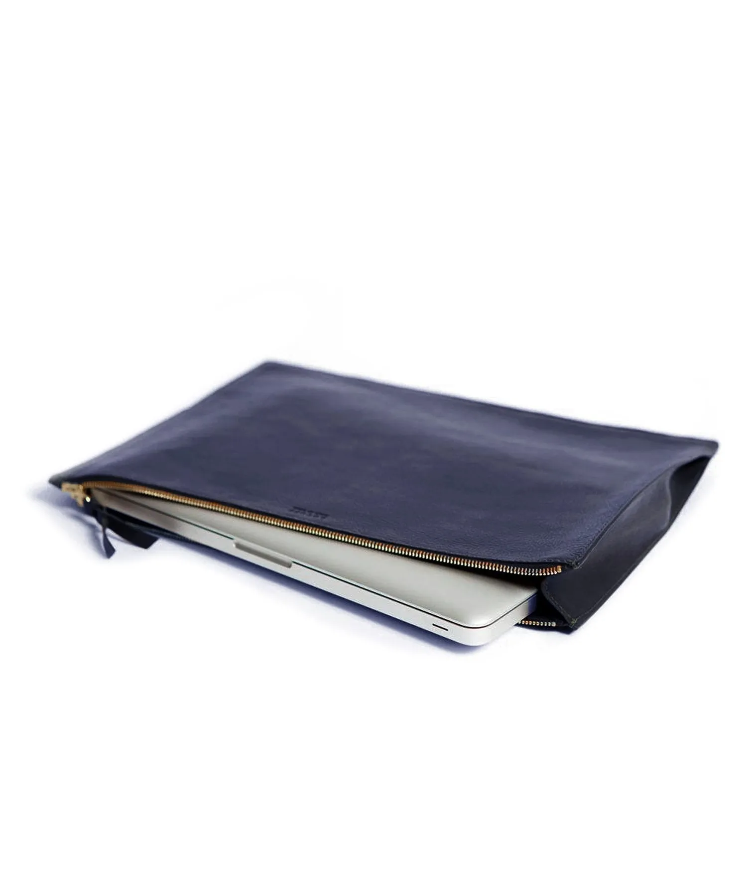 Lotuff Zipper Document Pouch in Indigo