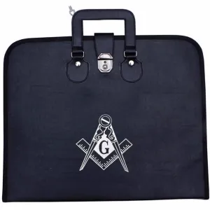 Masonic Regalia Provincial Full Dress Square Compass Apron Case [Multiple Colors]