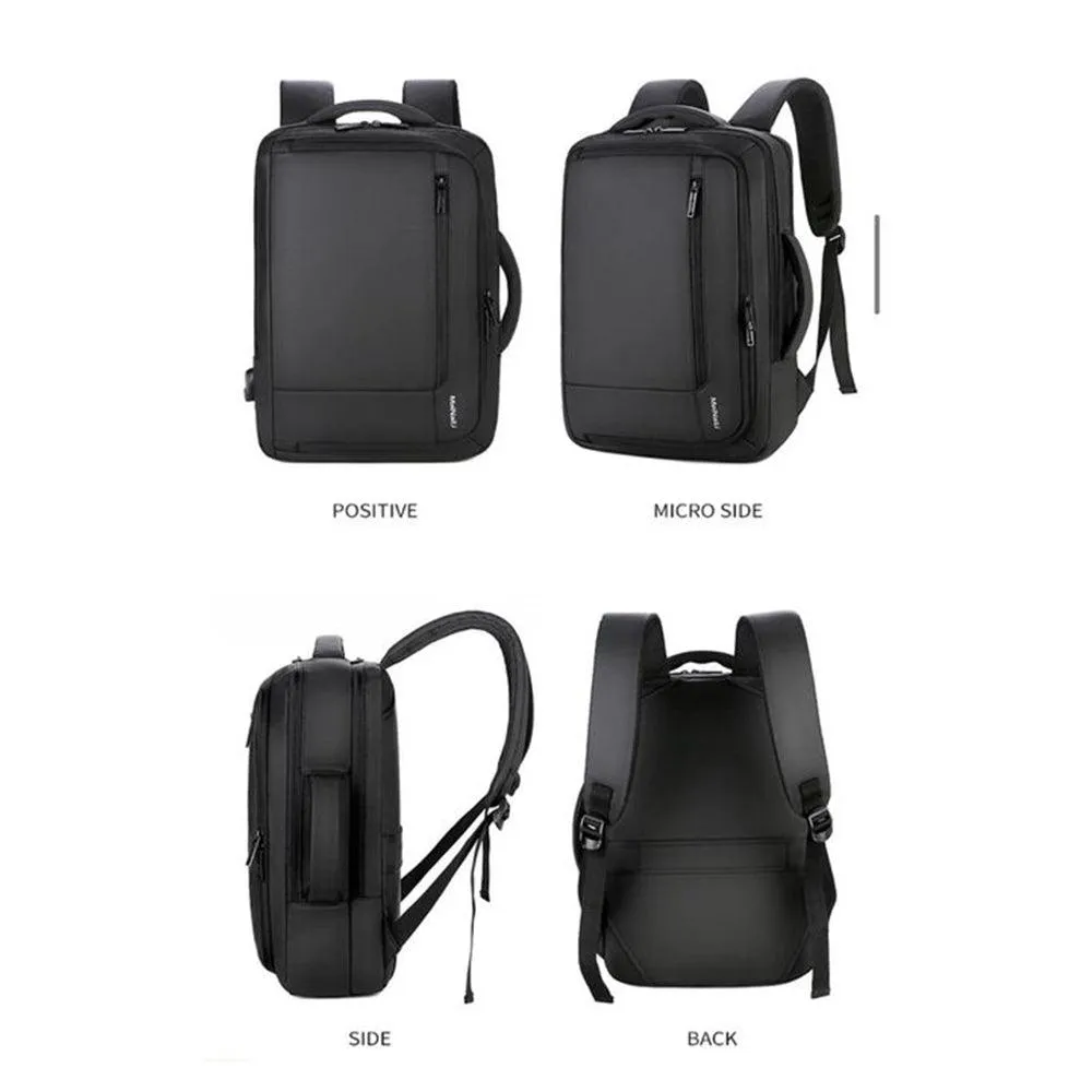 Meinaili 1805 15.6 Inch Laptop Backpack - Black