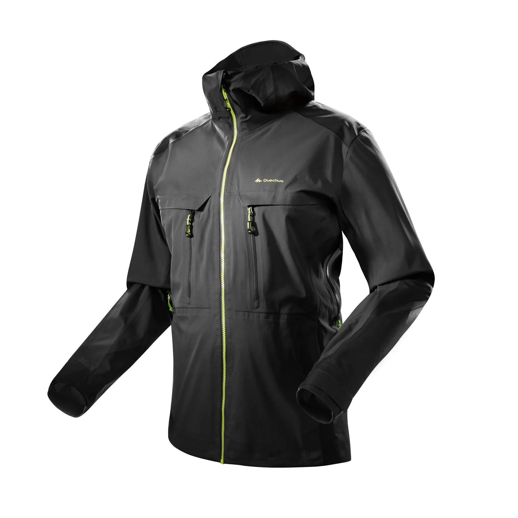 Men's Mountain Hiking Waterproof Rain Jacket Forclaz 900