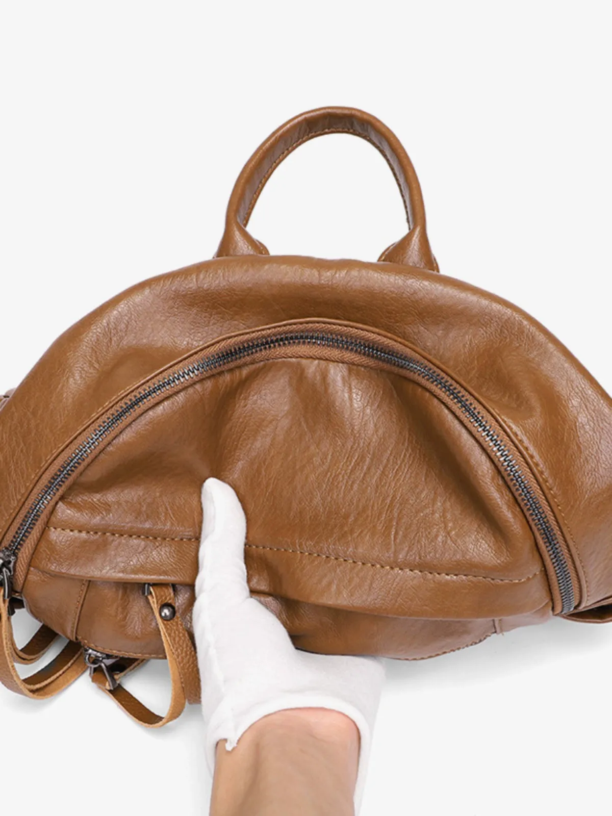 New Leather Soft Leather Bag Big Capacity for Women