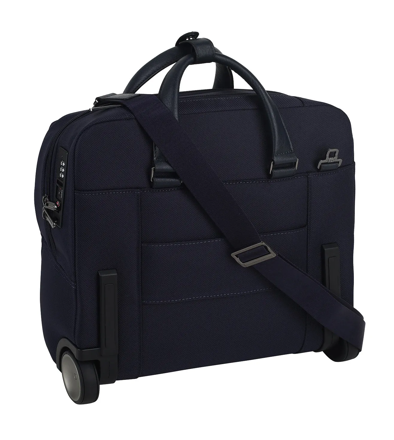 Piquadro Brief 2 Unisex Blue Pilot Case