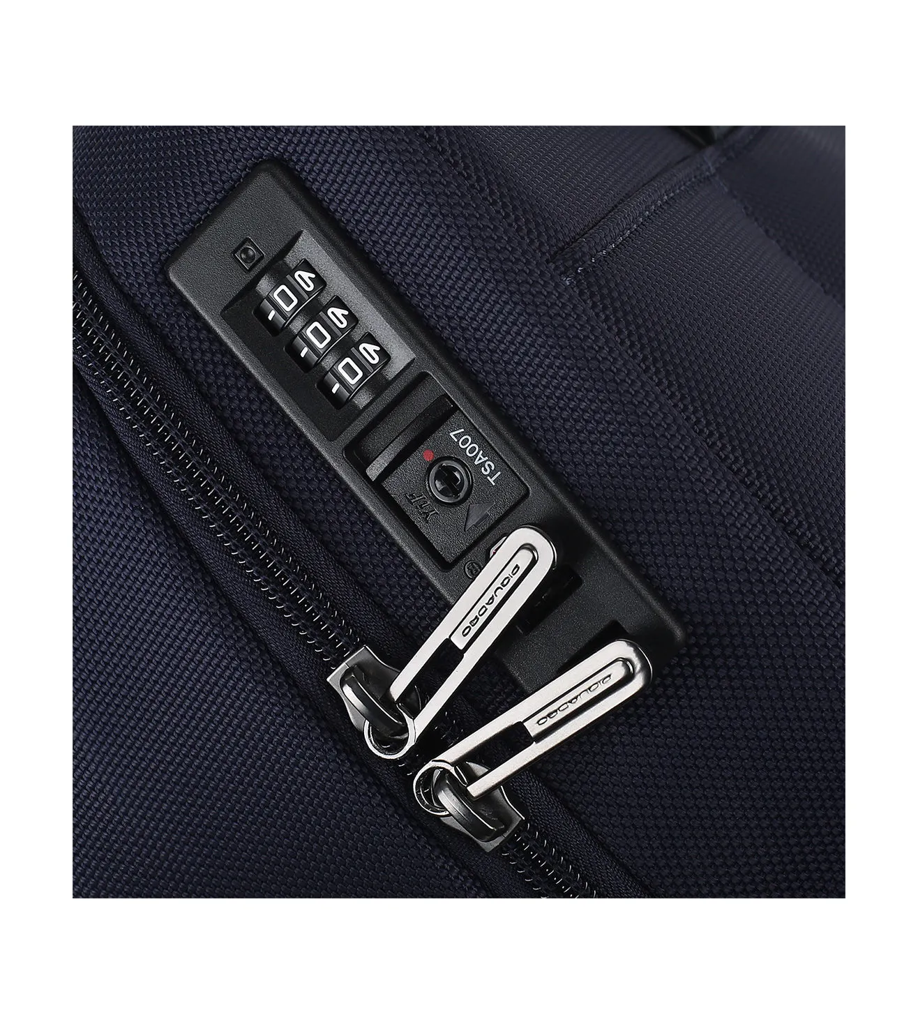 Piquadro Brief 2 Unisex Blue Pilot Case