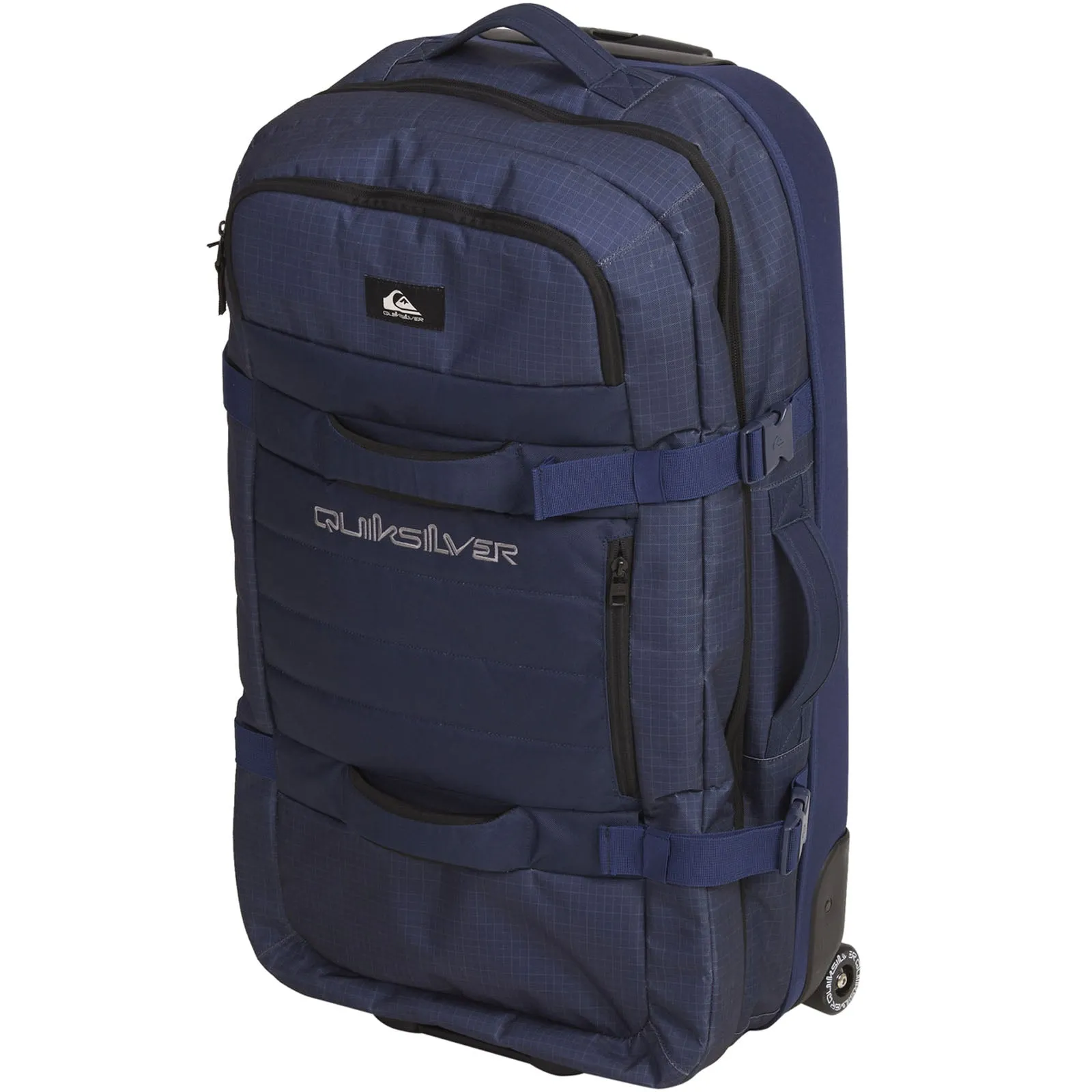 Quiksilver Mens New Reach 100L Large Wheeled Suitcase - Naval Academy