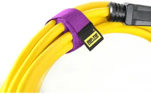 Rip-Tie CableWrap 1x6 Violet 10 Pack