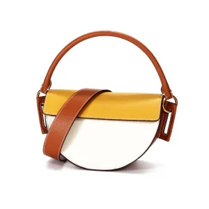 Saddle bag handbags European and American new niche crescent