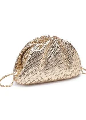 Serena Crossbody: Gold