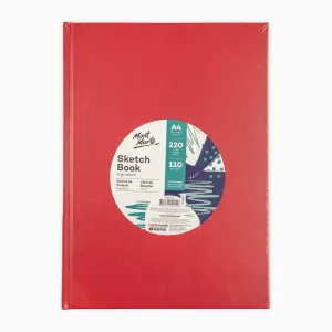 Sketch Book Signature A4 220 Pages 110gsm - Red