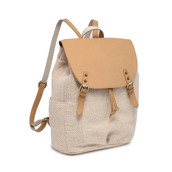 Taupe Casual Backpack