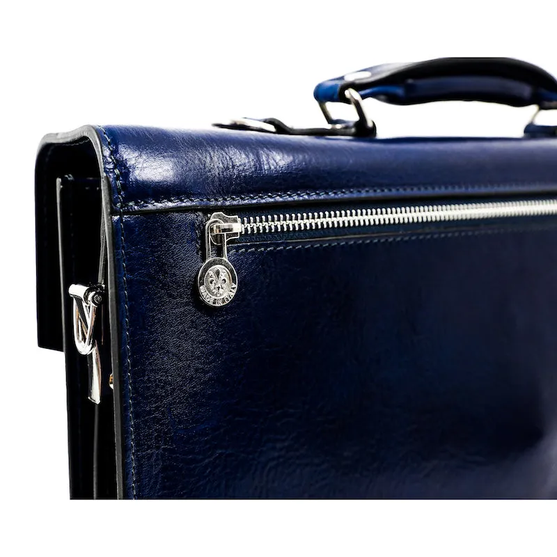 The Magus - Classic Design Leather Briefcase