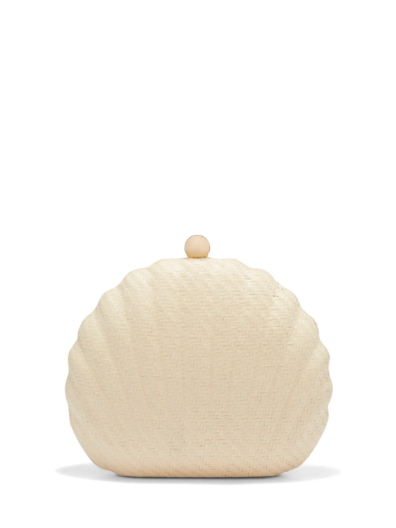 Urban Expressions Straw Clamshell Clutch - Brands We Love