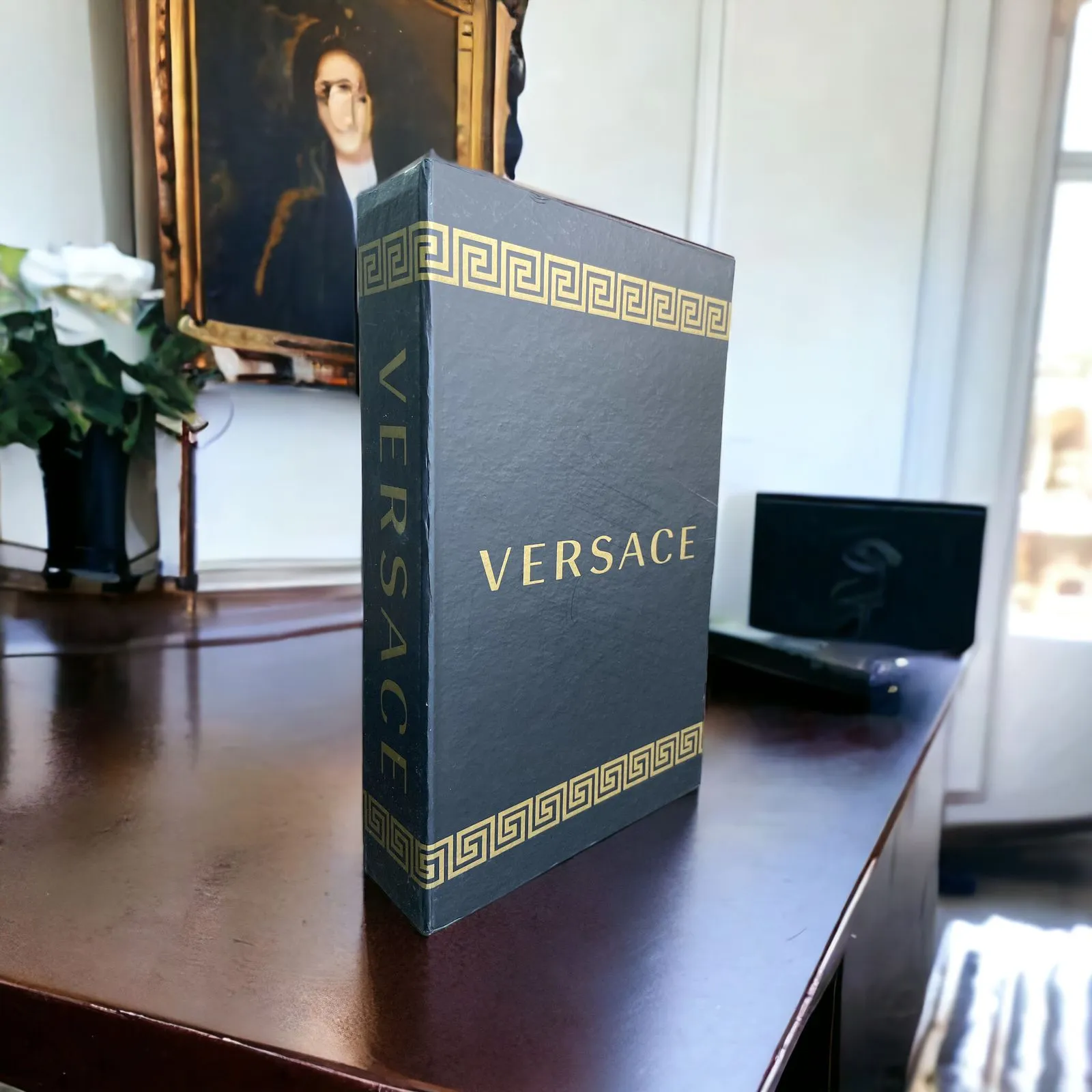 Versace Faux Decorative Designer Books | Home Decor