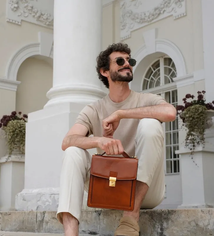 Walden - Small Leather Briefcase