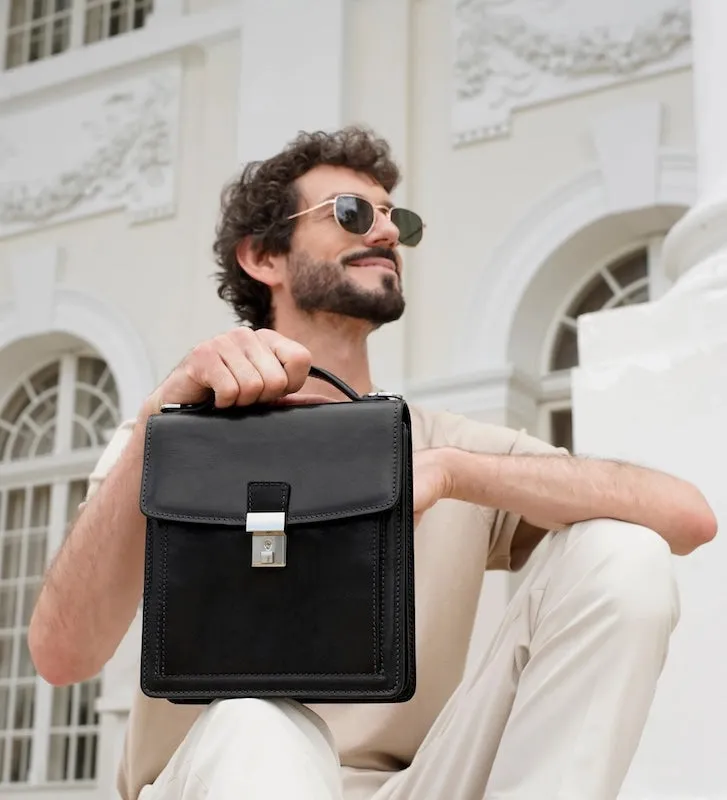 Walden - Small Leather Briefcase