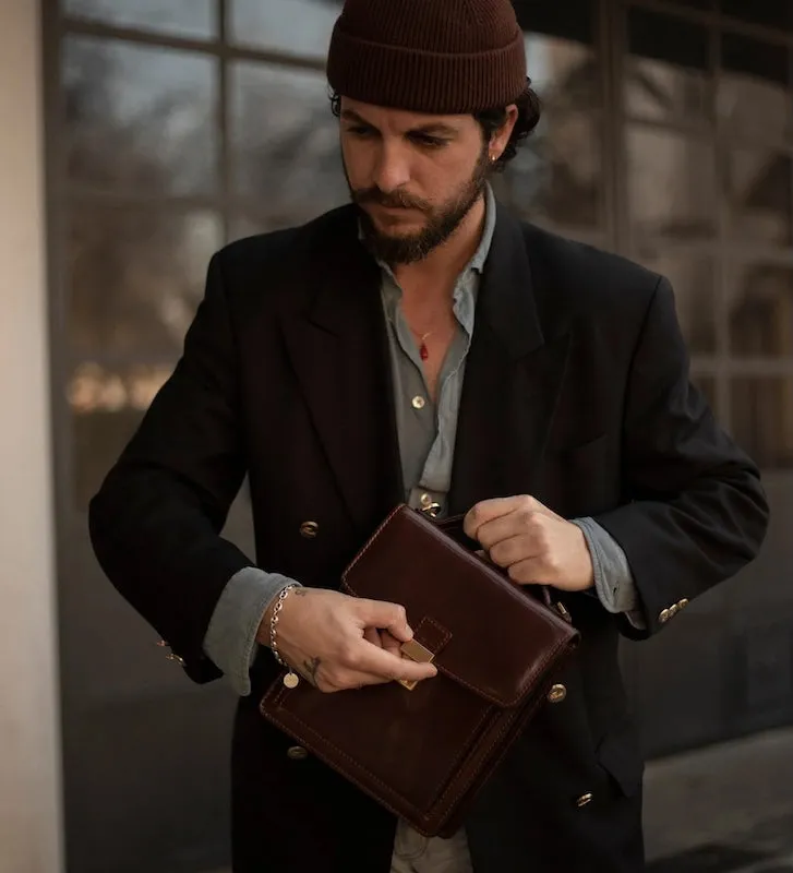 Walden - Small Leather Briefcase