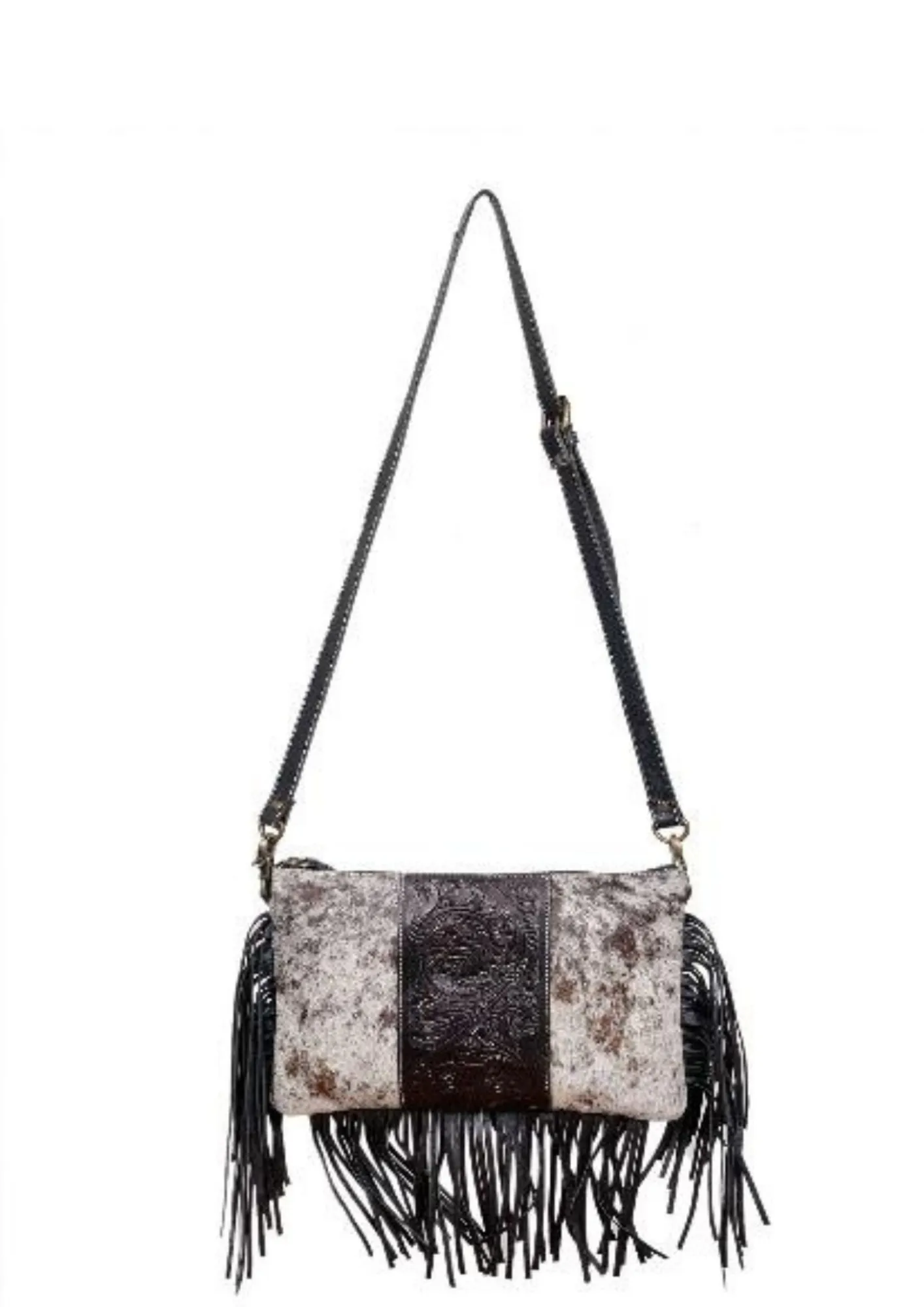 Western Shoulder bag T-1355-BRN