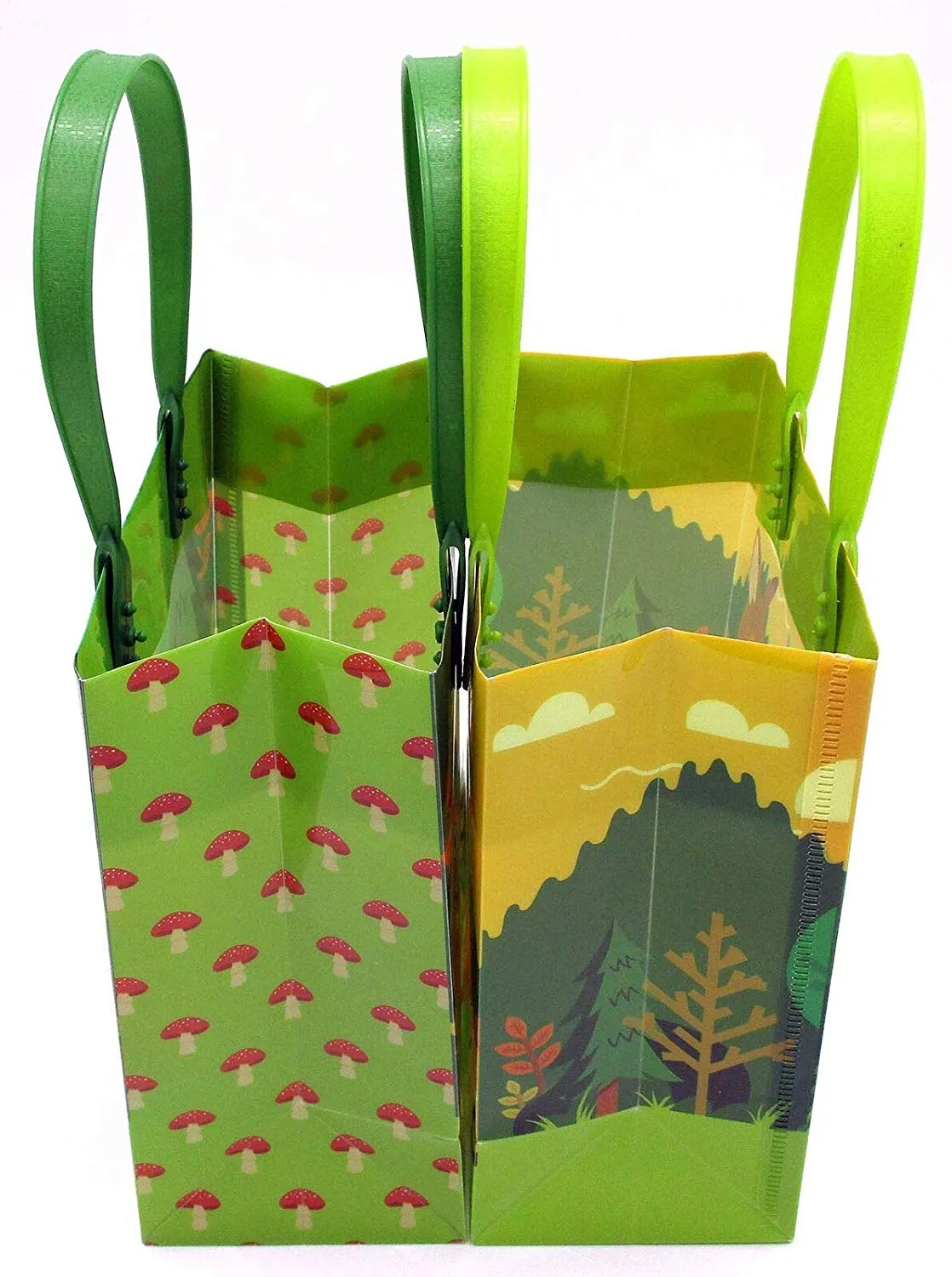 Woodland Animals Party Favor Bags Treat Bags, 12 Pack