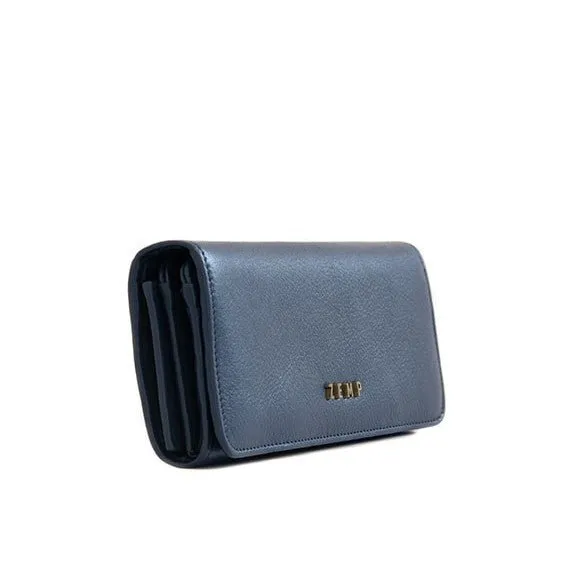 Zemp Claire 10 CC Wallet-Purse | Navy Blue