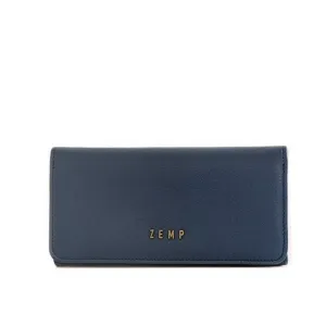 Zemp Claire 10 CC Wallet-Purse | Navy Blue